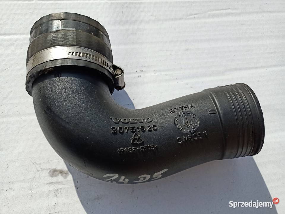 Przewód rura intercoolera Volvo 24 D5 v50 V70 Szczecin