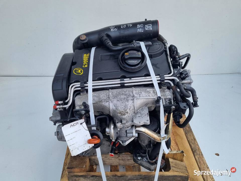 SILNIK KOMPLET Audi A3 II 8P 20 TDI 140 BKD osobowe lubelskie Janów sprzedam