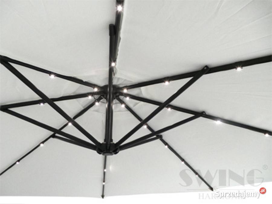 PARASOL OGRODOWY LED 350 RÓŻNE KOLORY Kalety