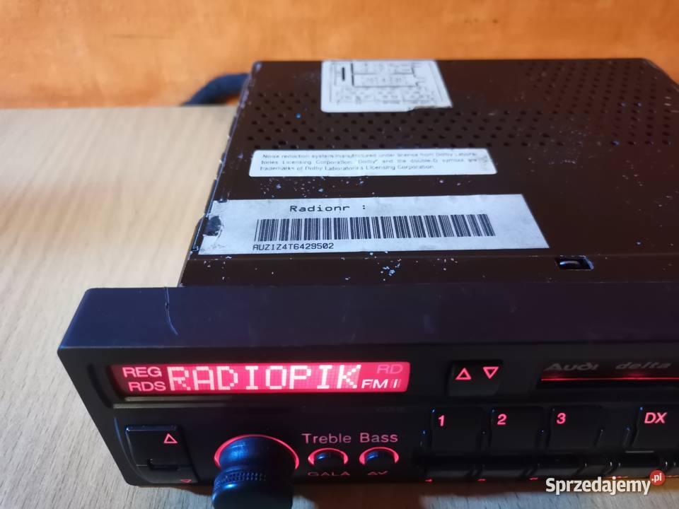 RADIO DELTA CC BOSEAUDI 80A6 C4 C5A4 B5A8 D2 Blaupunkt kujawsko-pomorskie Trzeciewiec sprzedam