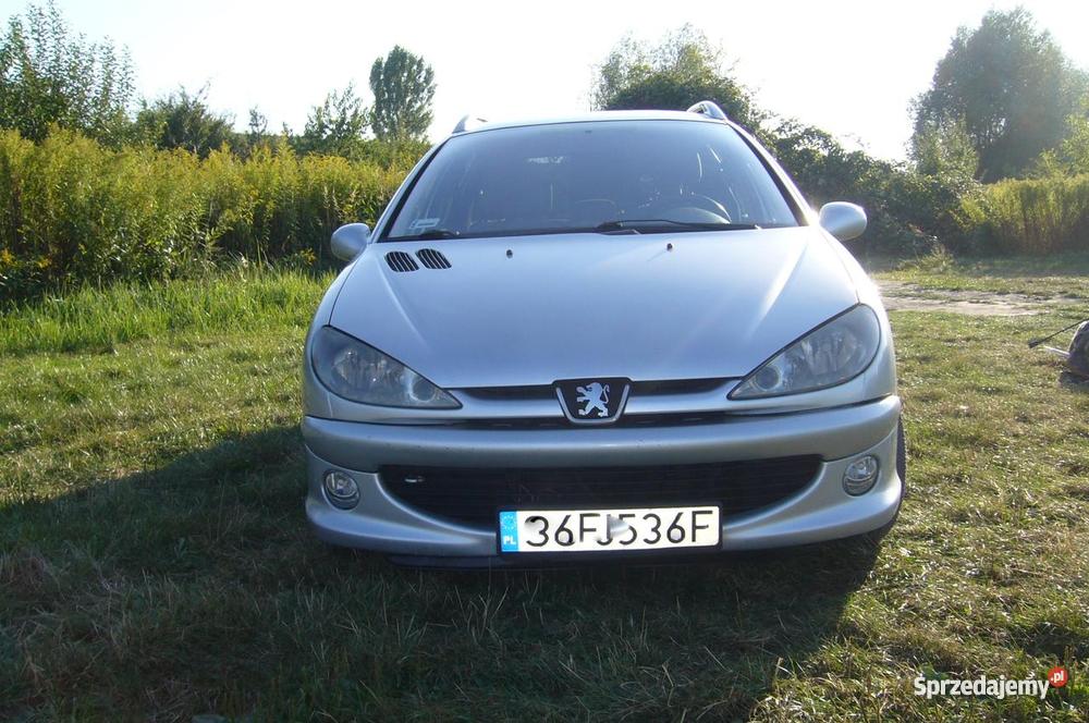 PEUGEOT 206 SW KOMBI SREBRNY METALIK Gliwice sprzedam