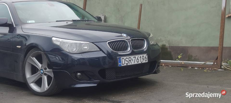 BMW e60 525i 25 benzyna z gazem przyciemniane szyby Środa Śląska sprzedam