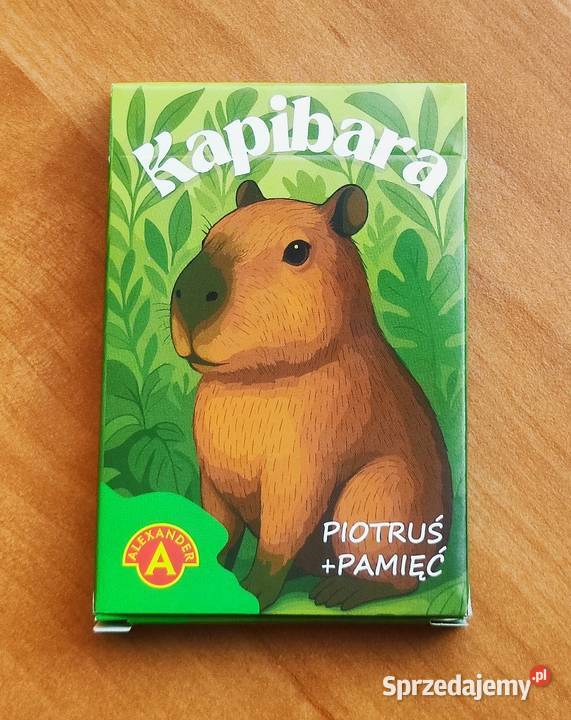 Karty Piotruś Pamięć Kapibara sprzedam