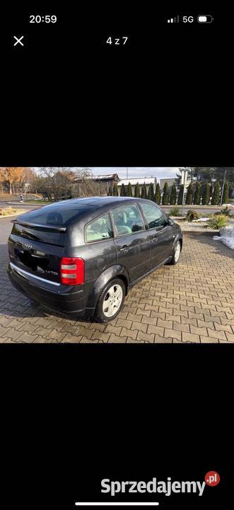 Zadbane Audi A2 nowe opony 1390cm3 wielkopolskie Tuliszków sprzedam