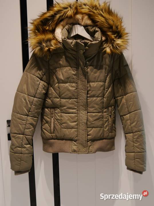 Cross Jeans kurtka alaska futerko 36 S Zimowa  Wrocław sprzedam