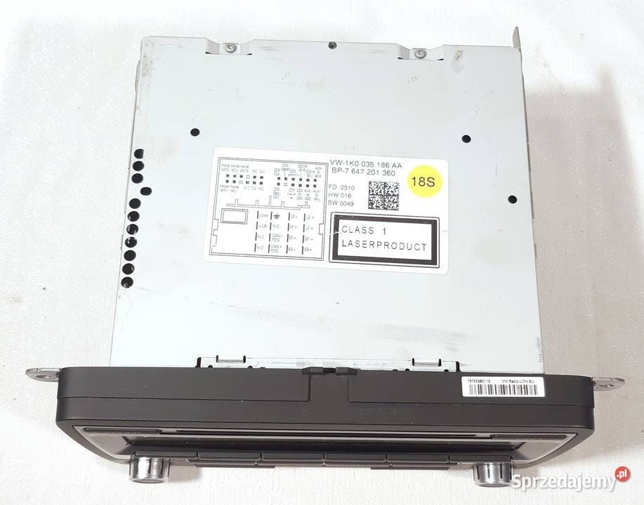 RADIO VW GOLF V PASSAT B6 JETTA TOURAN osobowe Mielęcin