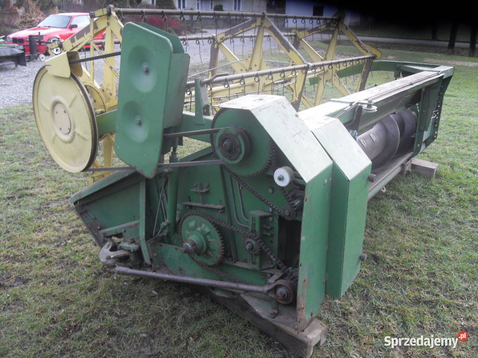 Heder John Deere nieuszkodzony Zbożowe Brzozowa
