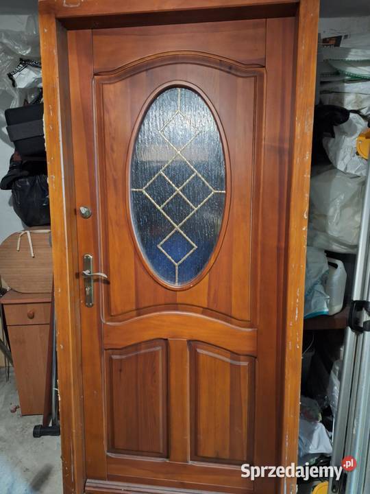 Drzwi sosnowe Drzwi zewnętrzne Szczucin