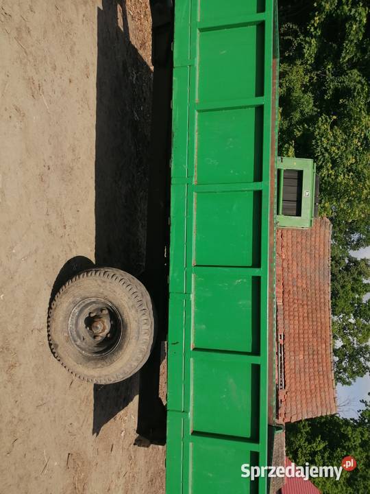 Przyczepa wywrotka 1 osiowa Wińsko