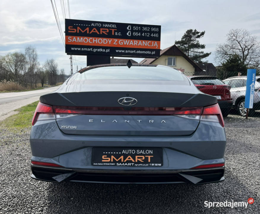 Hyundai Elantra Automat Kamera Serwis Salon FV23 serwisowany w ASO Rydułtowy