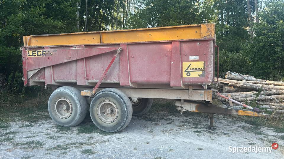 Przyczepa tandem 12t 2 sztuki nieuszkodzony Ciechanów sprzedam