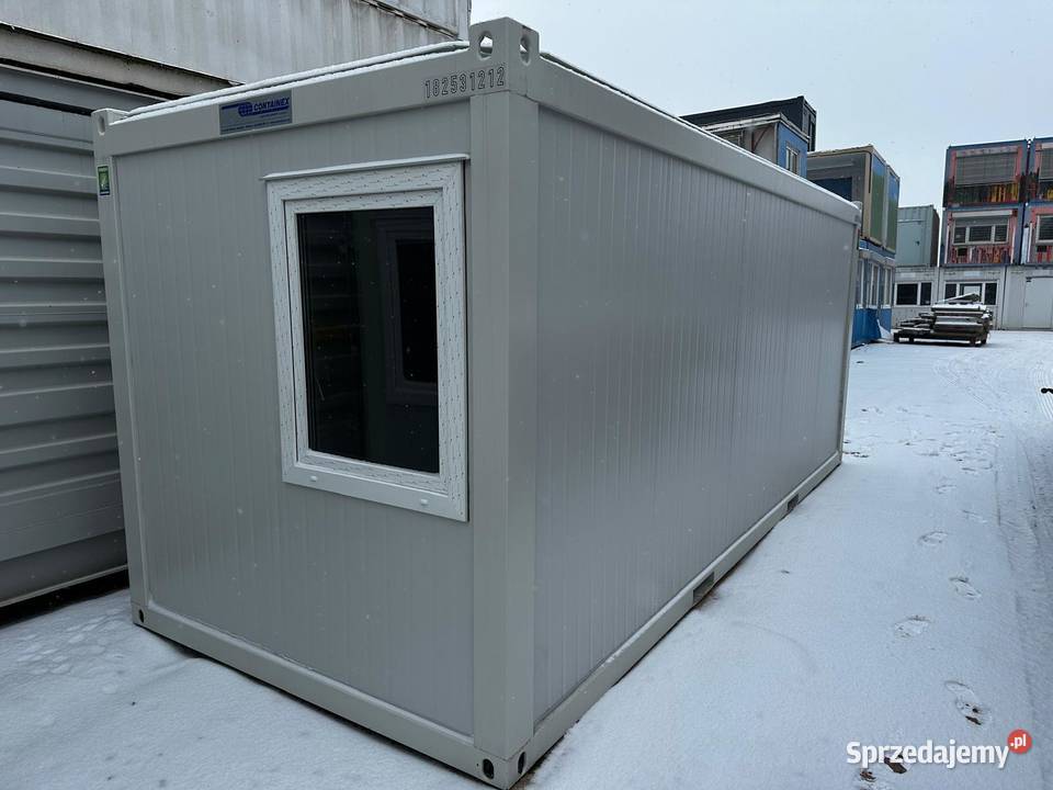KONTENER BIUROWY SOCJALNY CONTAINEX 256 NOWY Wrocław sprzedam