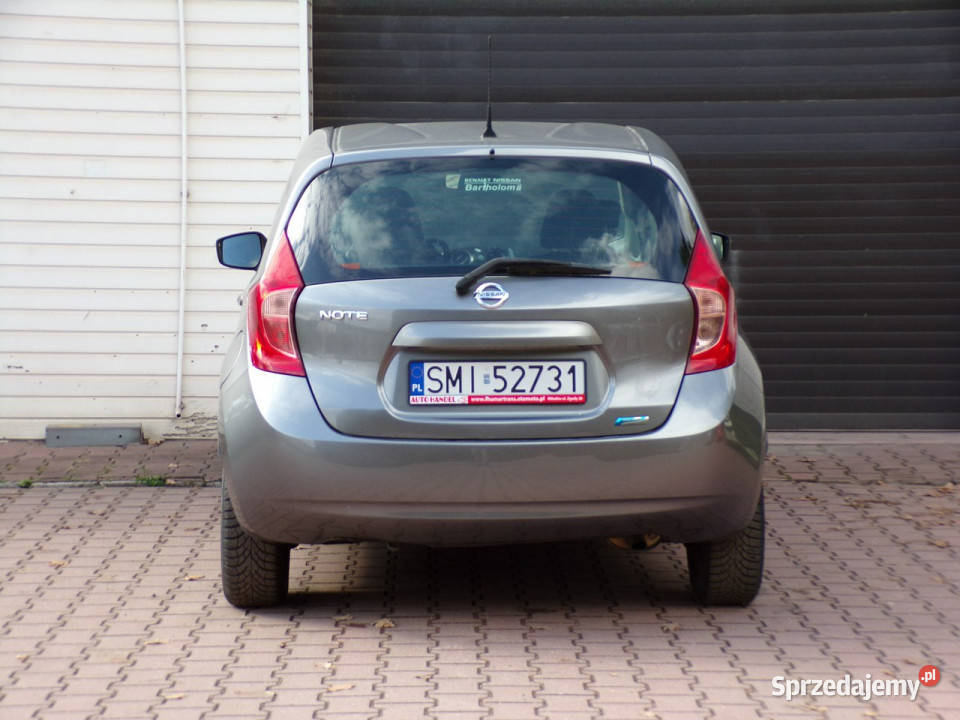 Nissan Note Klimatyzacja Gwarancja 12 80 2014 II centralny zamek Note śląskie Mikołów