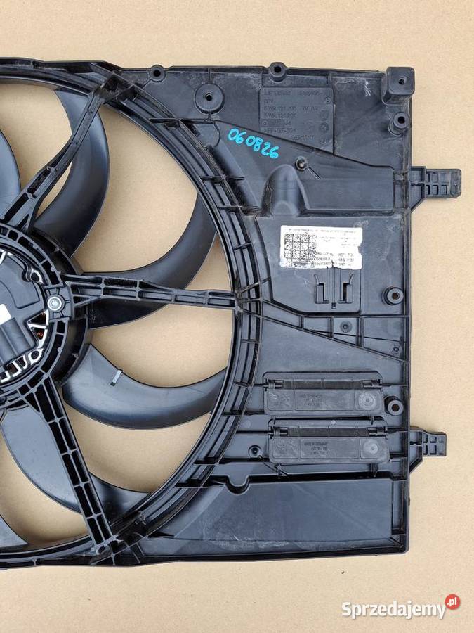 VW AUDI SKODA WENTYLATOR CHŁODNICY OBUDOWA Bieleń