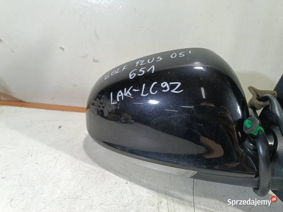 LUSTERKO PRAWY PRZÓD LC9Z 6 PIN VOLKSWAGEN GOLF
