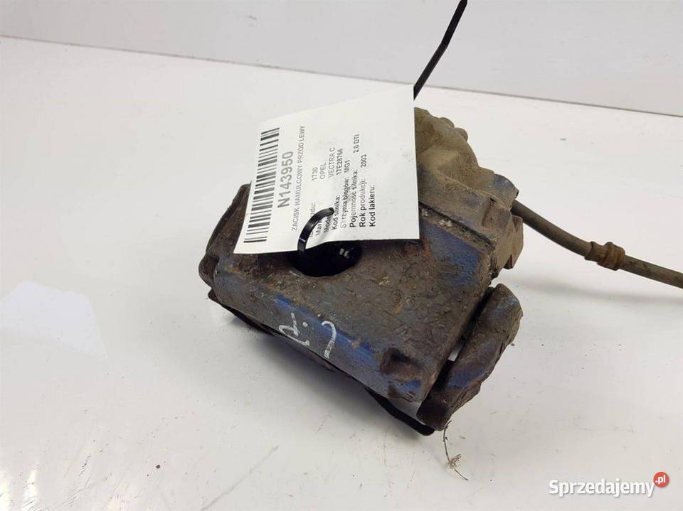 ZACISK HAMULCOWY PRZÓD LEWY OPEL VECTRA C Pozostałe Lipno