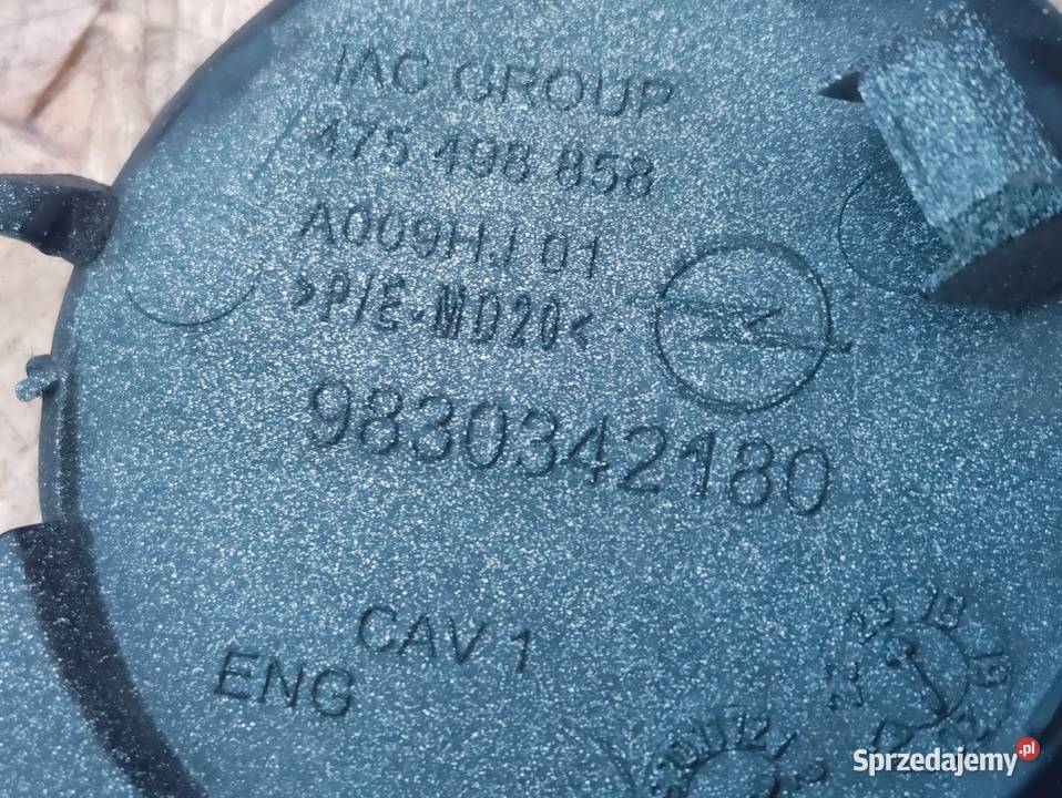 Zaślepka Haka Zderzak Przód Opel Corsa F