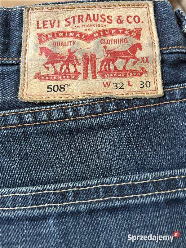 Męskie spodnie jeansowe LEVIS W32L30 OKAZJA