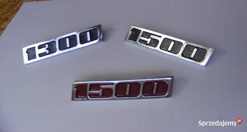Emblemat 1500 i 1300 do Fiata 125 oryginalny Łódź