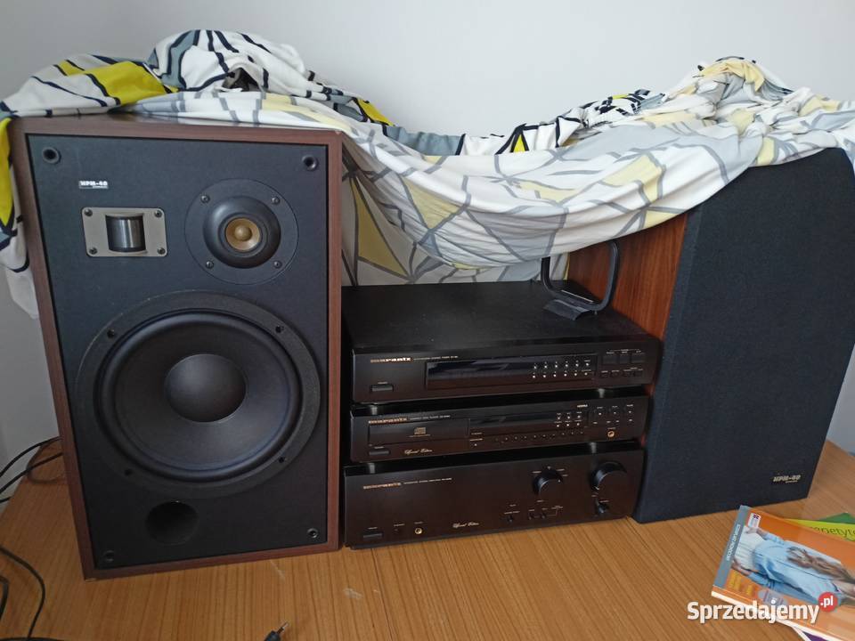 Zestaw Marantz PM66SE CD63SE ST55 Kolumny Wieże i miniwieże Warszawa