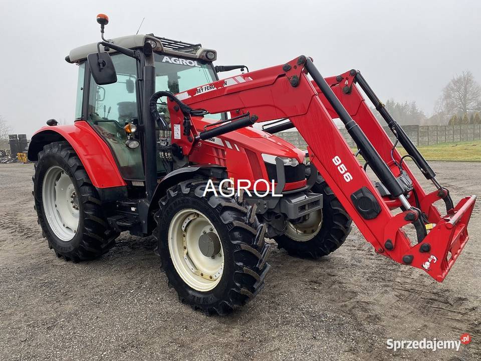 Massey Ferguson 5613 DYNA 4 ładowacz MF956 2015r Biała