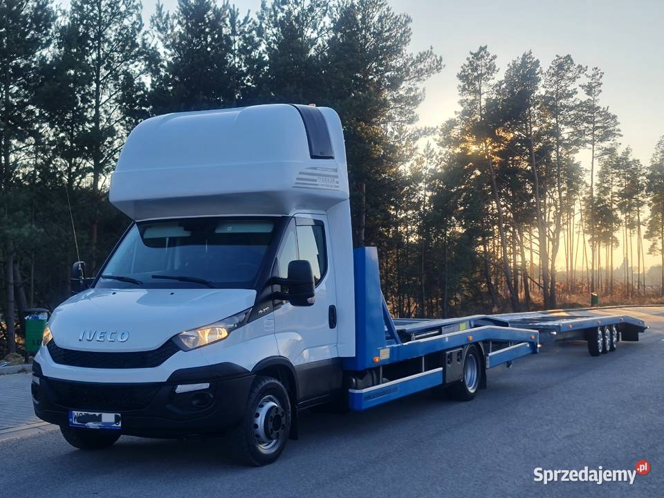 Iveco Daily 72C21 Laweta Piętrowa zestaw regulowane zawieszenie Daleszyce