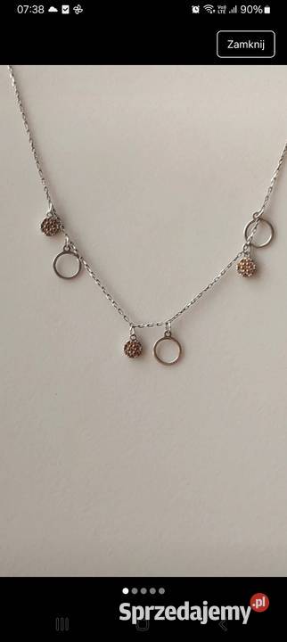 Celebrytka apart srebrna srebro Czeladź