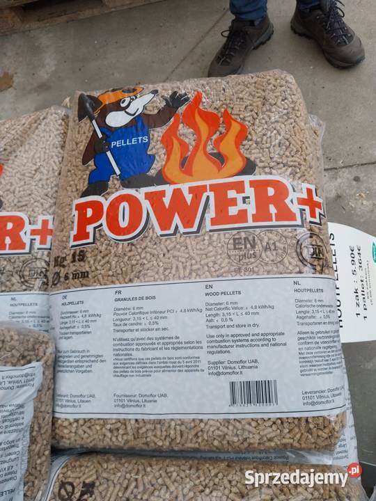 PELLET DRZEWNY KLASY A1 DOSTEPNY REKI Bydgoszcz