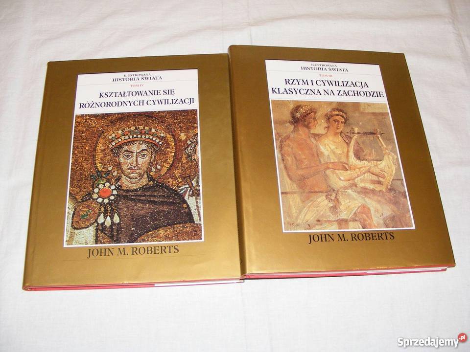 ILUSTROWANA HISTORIA ŚWIATA Roberts KOMPLET FA