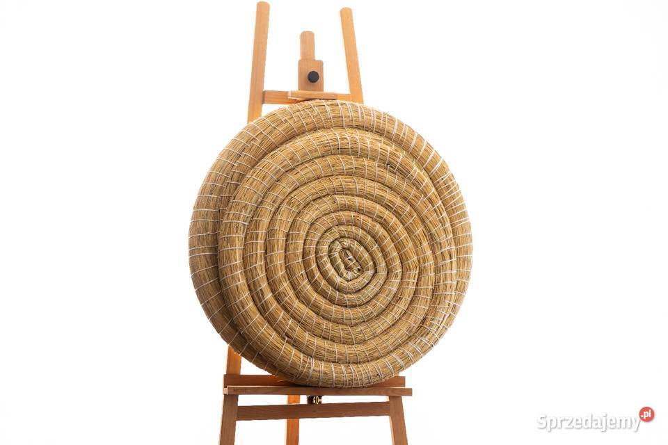 Słomiana tarcza łucznicza 80 na 8 Nowa Jedlanka sprzedam