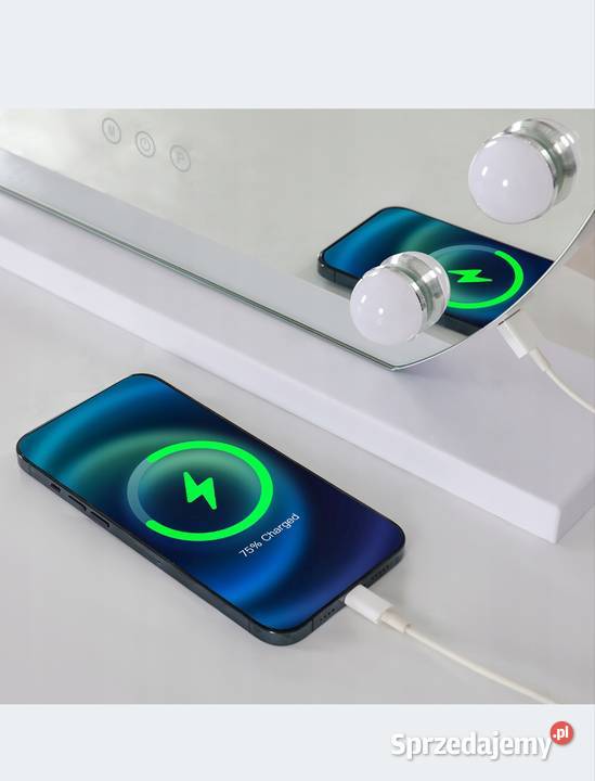 60 Lusterko do makijażu 12 LED Lustro w stylu sprzedam