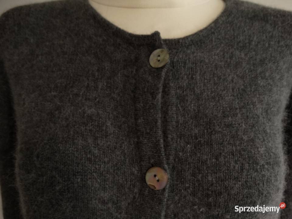 Sweter Kardigan Wełniany Jagnięca Wełna Angora podlaskie Łomża