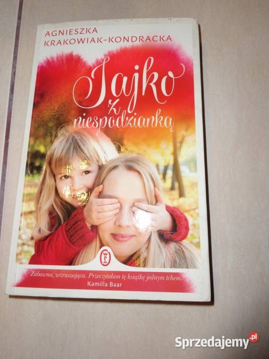 Książka Jajko z niespodzianką Agnieszka lubuskie Skwierzyna