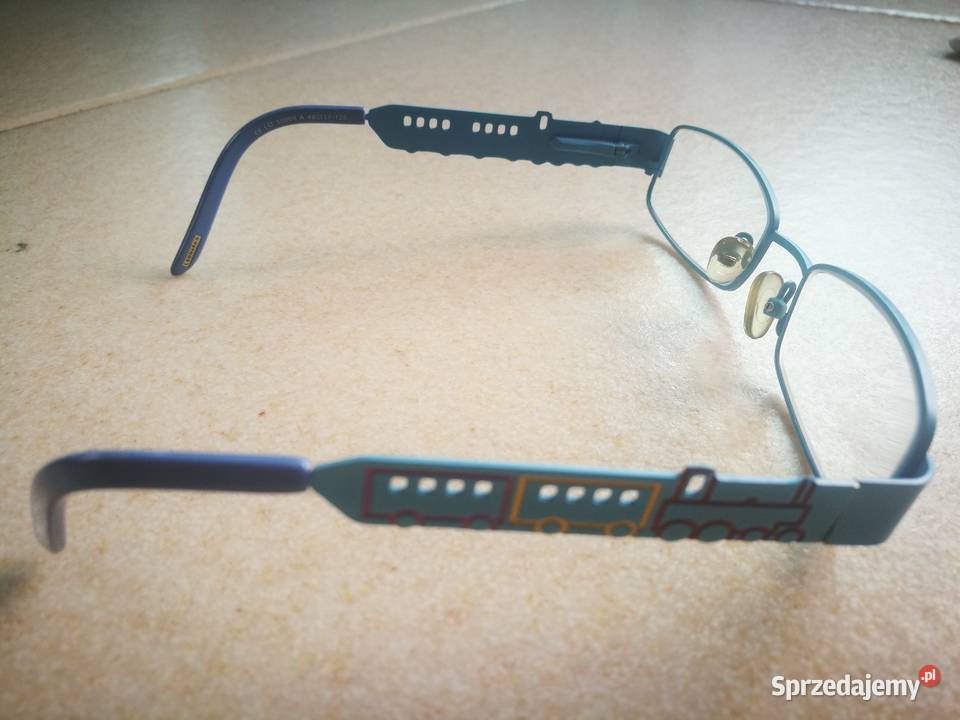 okulary oprawki dziecka Leonardo lokomotywa Warszawa sprzedam