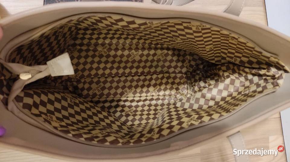 Duża torebka shopper logowana lv wielkopolskie