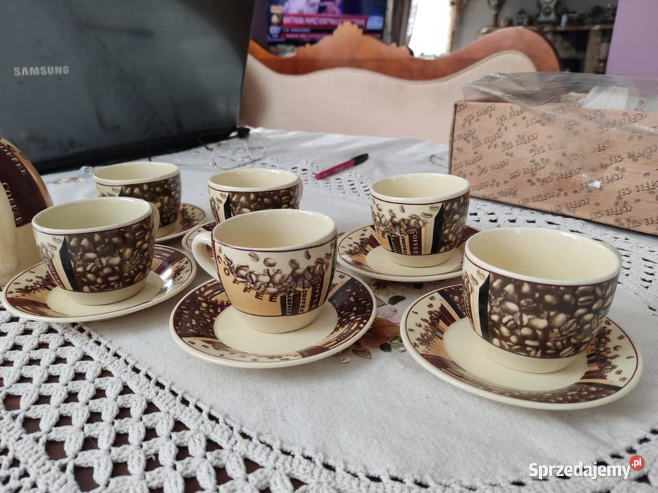 serwis ceramiczny dzbanek i filiżanki Gorzów Wielkopolski sprzedam