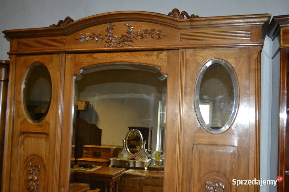 szafa secesyjna 1920 cedr Będzin