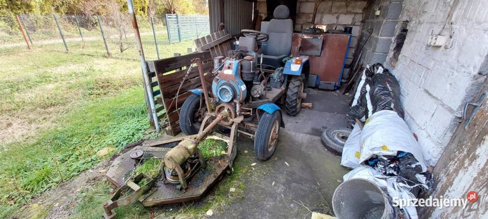 Traktor z silnikiem motopompy Płońsk