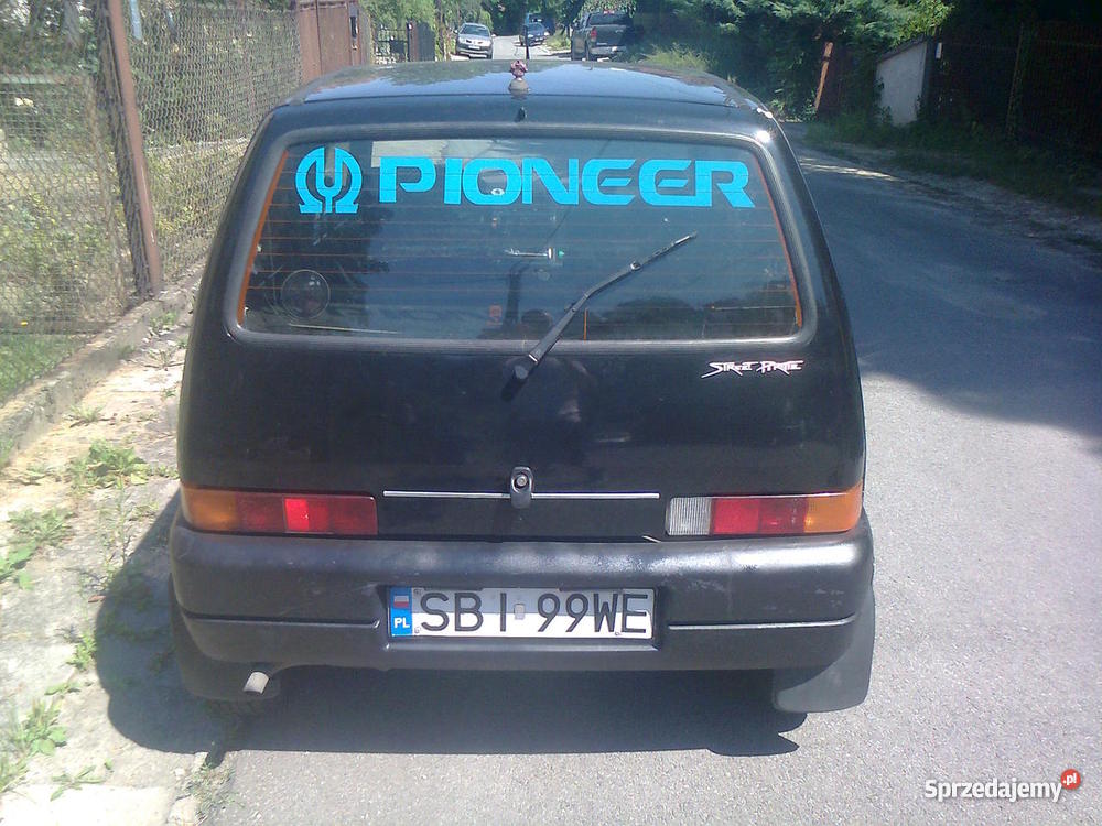 Fiat cinquecento w gazie Bielsko-Biała