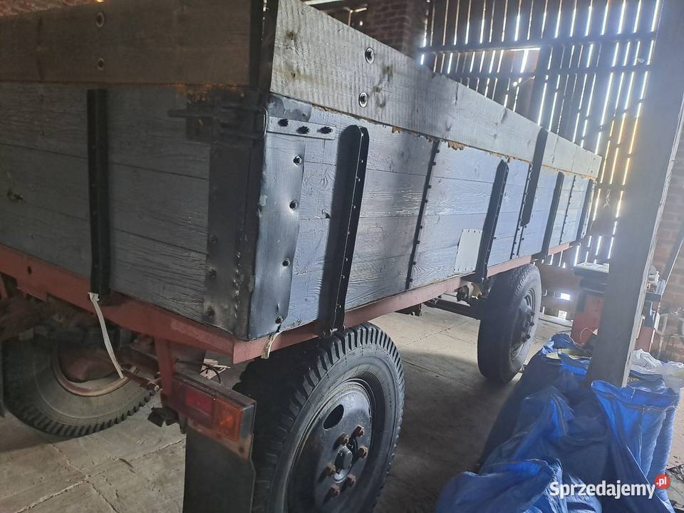 Przyczepa D35 sztywna sprzedam