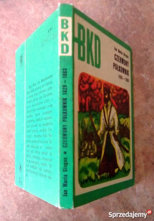 CZERWONY PUŁKOWNIK Jan Maria GISGES twarda Parczew