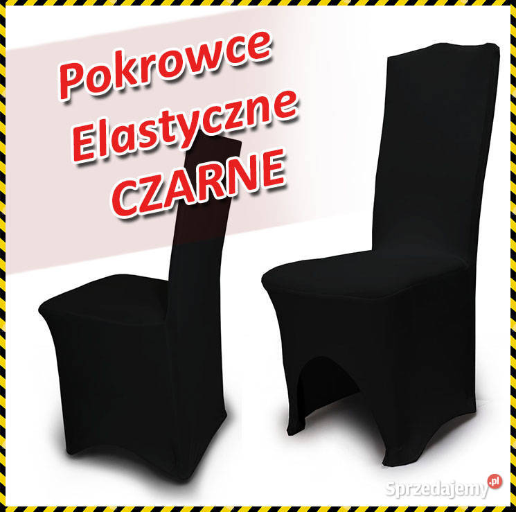 Szycie Pokrowce na krzesła elastyczne GRUBE Dekoracje i ozdoby sprzedam