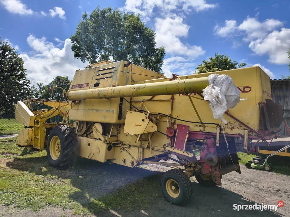 Holand Clayson 1530 305 m heder kombajn zbożowy New Holland Chełm