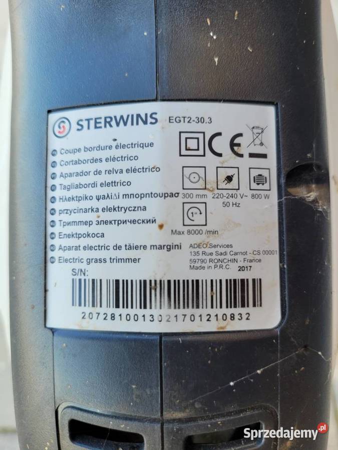 Podkaszarka elektryczna Krapkowice
