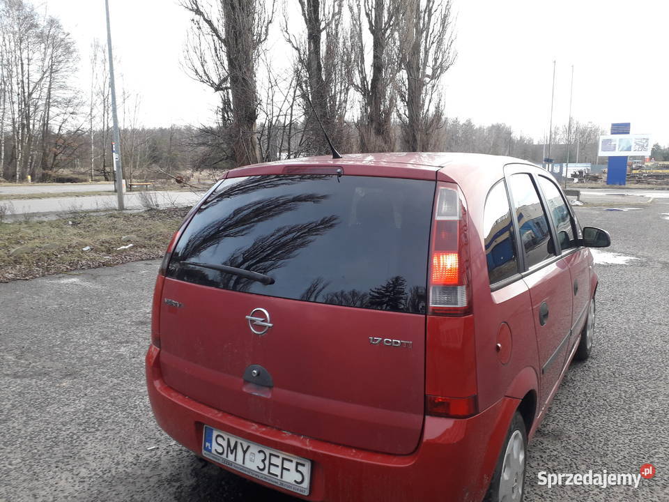 Opel Meriva 17 nieuszkodzony śląskie Myszków