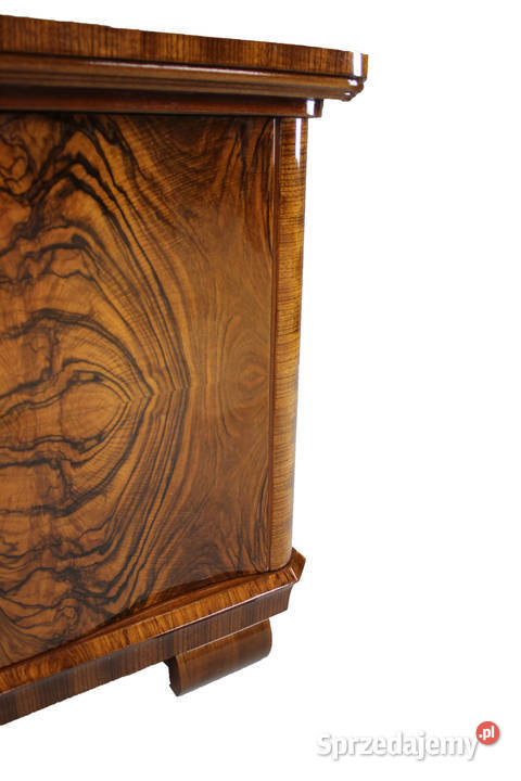 Niepowtarzalna komoda art deco z czarnym blatem Bydgoszcz