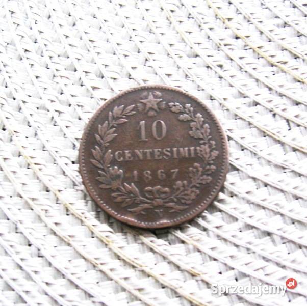 Włochy 10 Centesimi 867r N sprzedam