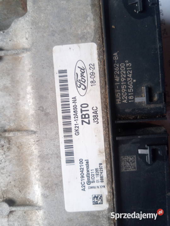 Sterowniki silnika ford GK2112A650NA Lubliniec