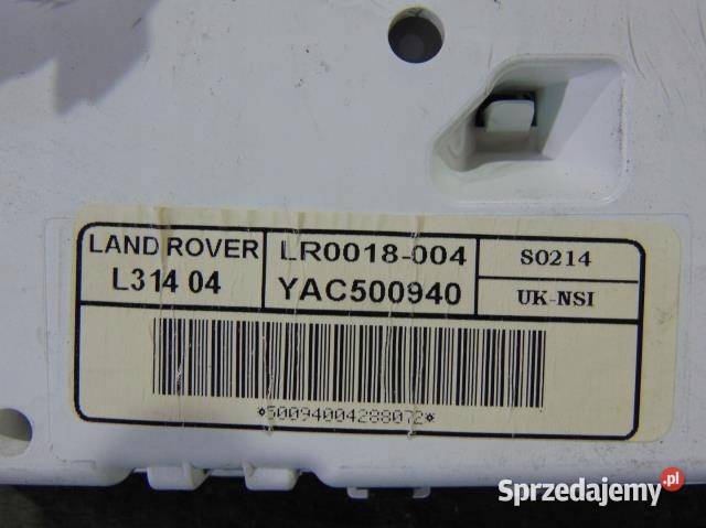 LICZNIK FREELANDER I LIFT 18 EUROPA