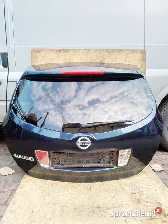 KLAPA POKRYWA BAGAŻNIKA SZYBA BW9 NISSAN MURANO Sosnowiec